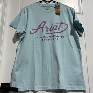 Ariat Rebar Cotton Strong Worldwide Tee,logo chest, crew neck, patch logo sleeve